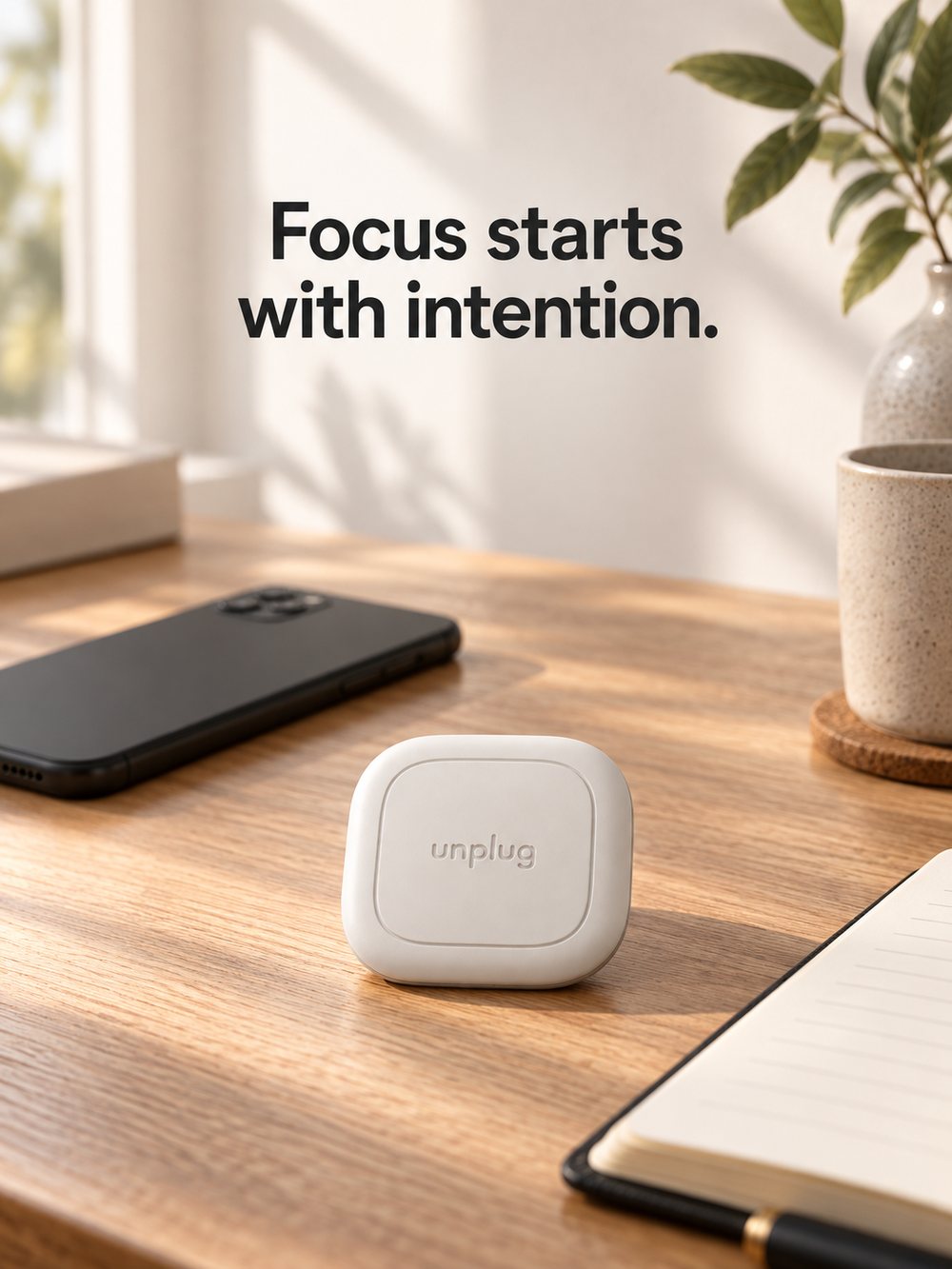 Focus starts with intention